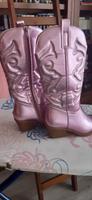 Cowboystiefel Rose Glanz Niedersachsen - Dörverden Vorschau