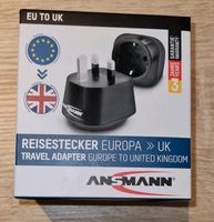 Ansmann Reisestecker EU UK (NEU OVP) Baden-Württemberg - Wittighausen Vorschau