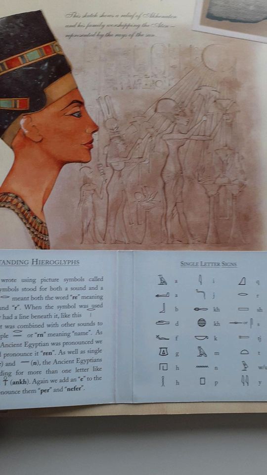 Egyptology Kinderbuch Pharaonen in englisch in Berlin