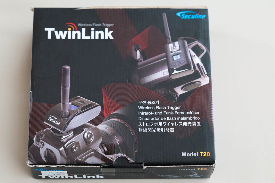 Kaiser TwinLink Wireless Flash Trigger T2D + T2RxD Twin Link TOP! in Schornsheim