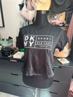 DKNY Shirt top cropped xs neuwertig Logo schwarz zara guess Berlin - Hohenschönhausen Vorschau