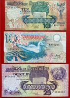 Seychellen Seychelles 10/25 Rupee Banknoten 1979-1989 Lübeck - St. Lorenz Nord Vorschau