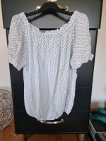 Bluse Shirt Top Oberteil weiß schwarze Punkte Größe S Carmen Bayern - Ingolstadt Vorschau