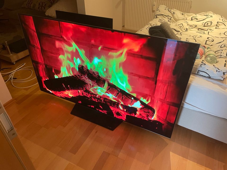 TV UHD 4K OLED LG OLED65B6D mit Burn-In in Burkardroth