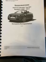 Reparaturleitfaden A3 Cabrio Typ 8P7  Karosserie Außen Rheinland-Pfalz - Osburg Vorschau