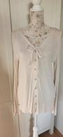 edc by Esprit Jacke Pulli Sweat Gr. M beige Lagenlook verspielt Sachsen-Anhalt - Muldestausee Vorschau