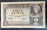 1936 Polen 2 Złote Papiergeld Banknoten Niedersachsen - Göttingen Vorschau