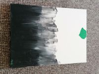 Kleines Bild Leinwand Acrylfarbe 30x40 cm Abstrakt München - Schwanthalerhöhe Vorschau