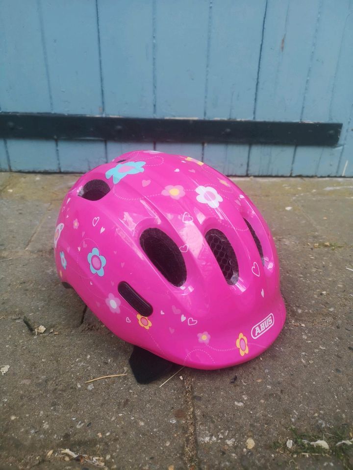 Helm Mädchen Kinder Abus Größe 50-55 rosa in Frankenthal (Pfalz)