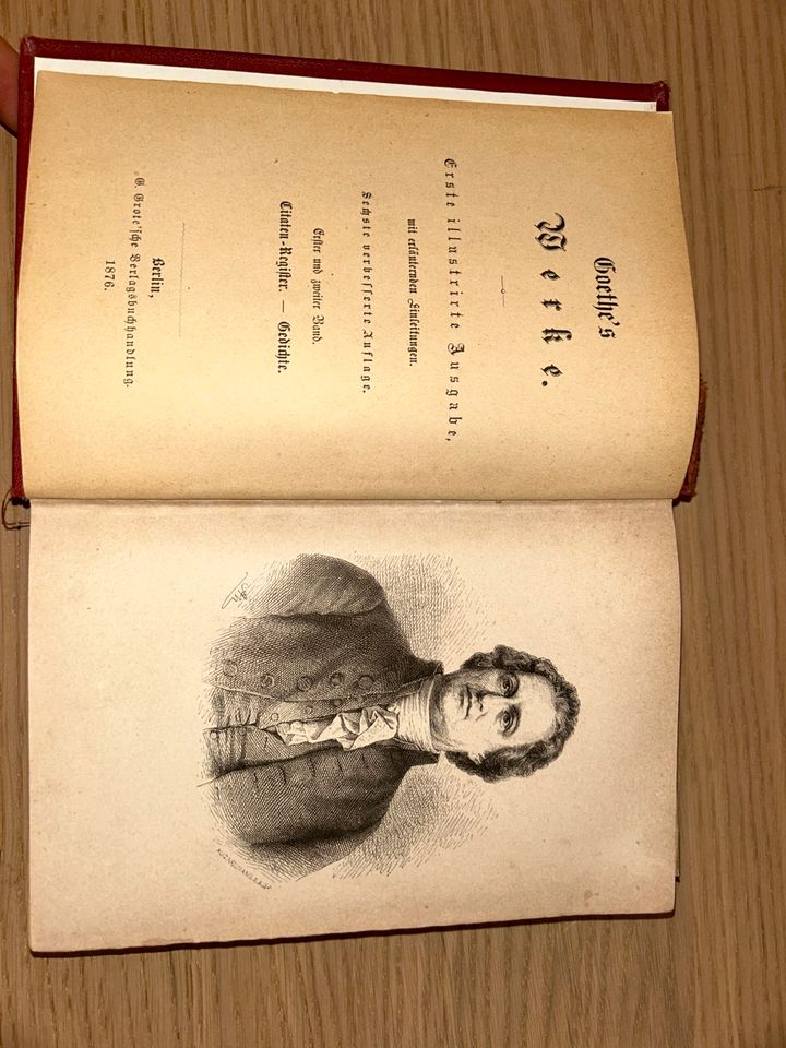 Goethe‘s Werk | Erste illustrierte Ausgabe | 1876 in Bundenbach