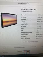 1 Philips,46 Zoll,BDL4645E LCD-Monitor , Display, gebr.,MwSt.ausw Schleswig-Holstein - Norderstedt Vorschau