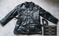 Vintage hochwertige Calvin Klein Jacke in schwarz aus Leder Düsseldorf - Benrath Vorschau