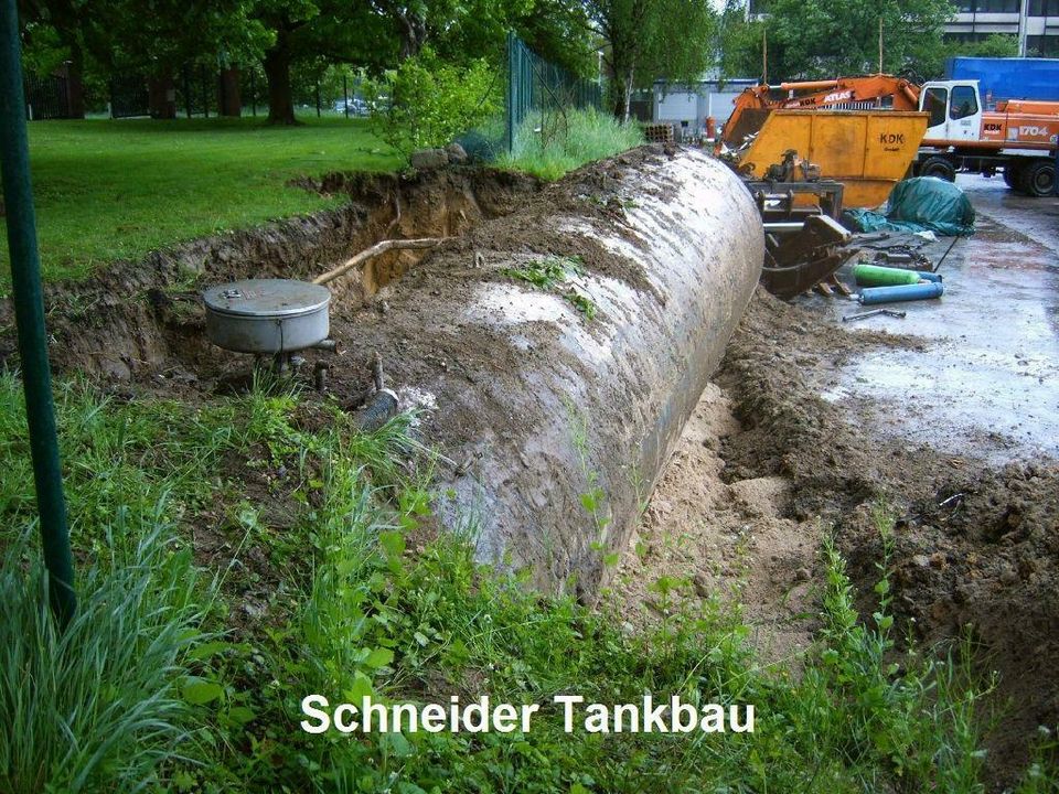 ANKAUF von gebrauchten Erdtanks - Dieseltanks - Stahltanks in Söhrewald