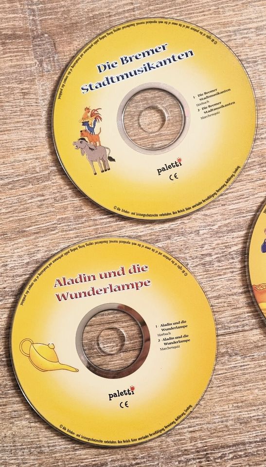 6 Märchen-CDs / Audio-CDs / Hörbücher inkl. Märchen-Quiz in Erfurt