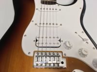 Squier Strat SSH, Sunburst, Bj. 2012, USB- & Kopfhörer-Anschluss Baden-Württemberg - Lorch Vorschau