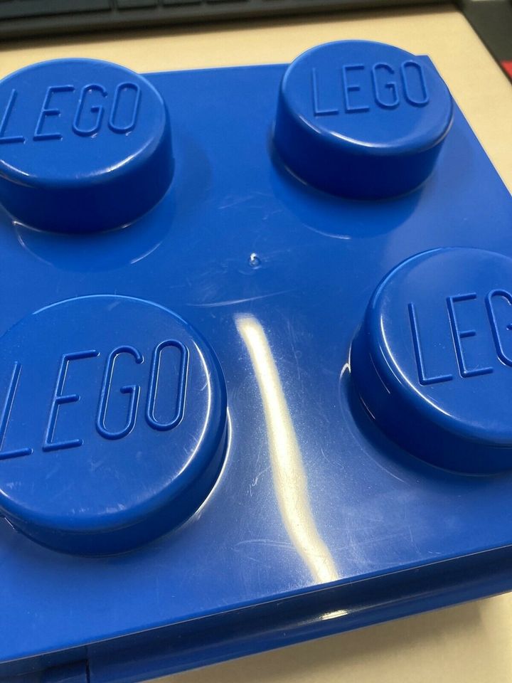 INKLUSIVE VERSAND: Lego Box/ Brotbox/ Lunchbox blau in Mannheim