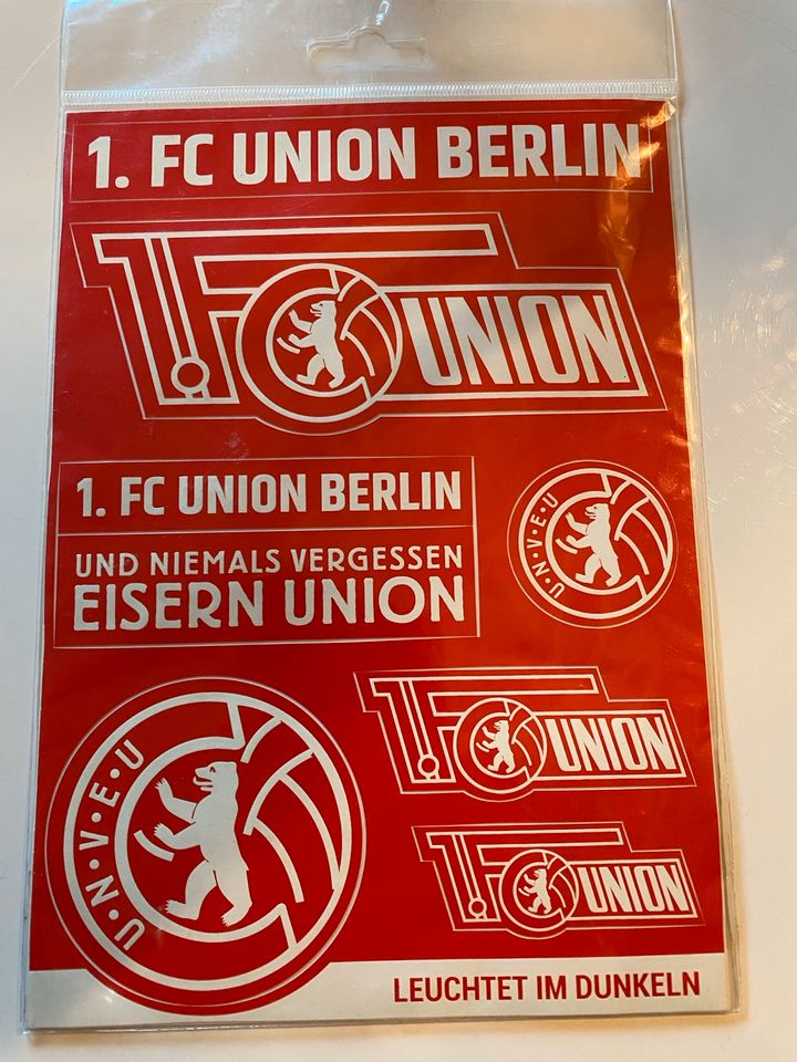 FC Union Leuchtsticker-Set in Zossen-Kallinchen