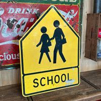 ORIG XXL SCHOOL ATTENTION VERKEHRSSCHILD SCHILD USA VORSICHT Nordrhein-Westfalen - Hamm Vorschau