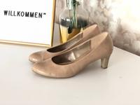 Pumps/ Schuhe in taupe/beige, Gr. 39, Absatz 6 cm, Gabor Niedersachsen - Ankum Vorschau
