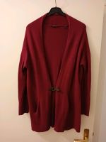 Strickjacke Bordeaux Rot mit Schnalle Esprit Niedersachsen - Ganderkesee Vorschau