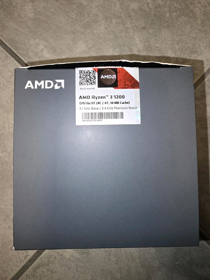 AMD Ryzen 3 1200 CPU Prozessor inkl. Boxed Kühler in Gieboldehausen