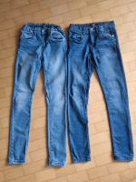 Hosen Jeans Super Skinny Fit Stretch gr 164 2er Set verstellbar Nordrhein-Westfalen - Marl Vorschau