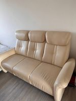 Sofa beige Leder Leipzig - Thekla Vorschau