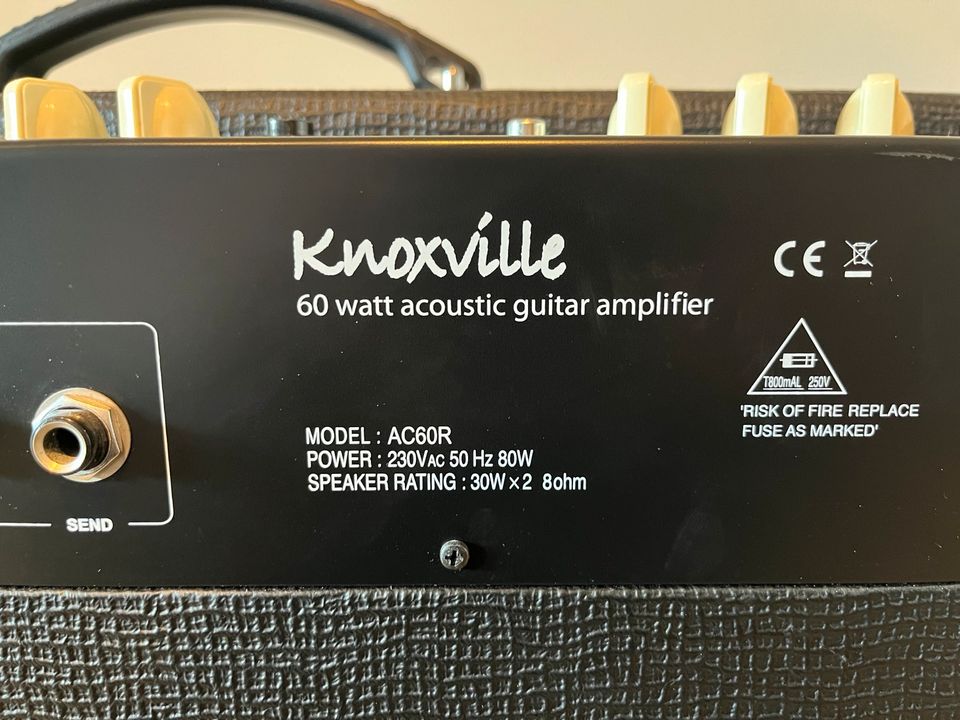 GLX Knoxville 60 Watt Akustikgitarren-Verstärker in Bocholt