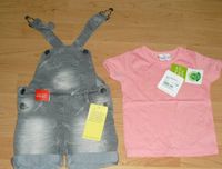 Topomini Set 2 Teile Mädchen jeans Latzshorts + T-Shirt Gr 80 Neu Rheinland-Pfalz - Landstuhl Vorschau