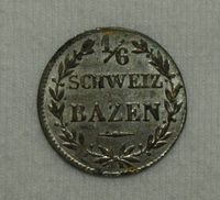 Silber Schweiz Graubünden, 1842, 1/6 Batzen funz/AU Düsseldorf - Eller Vorschau