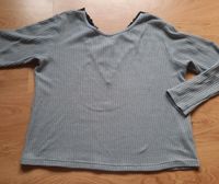 Grauer Pullover mit tiefen Rücken Ausschnitt Gr. L von Shein Niedersachsen - Belm Vorschau
