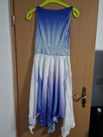 Kleid weiß lila Sachsen-Anhalt - Hötensleben Vorschau