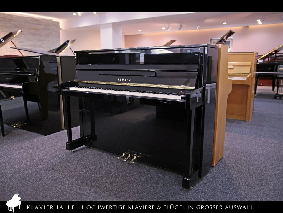 Hochwertiges Yamaha Klavier, V-114, schwarz poliert ★ Bj.2001 in Altenberge