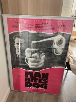 Filmposter Man Bites Dog+Rahmen Rheinland-Pfalz - Merkelbach Vorschau