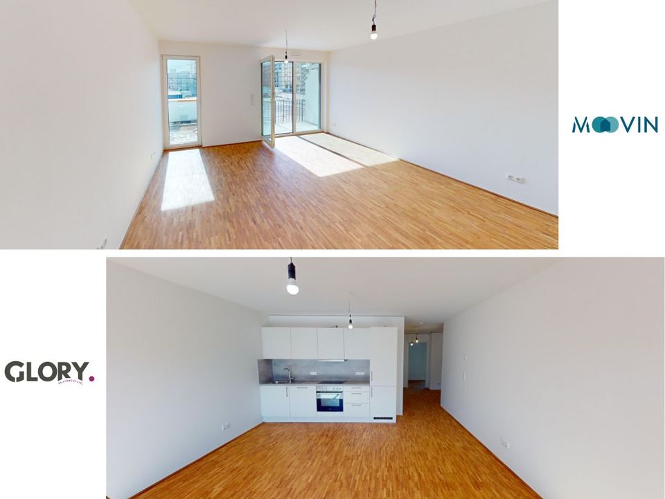 *NEUBAU* 3-Zimmer-Wohnung mit Balkon und EBK in Mainz