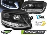 VW T6 VI LED Tagfahrlicht Scheinwerfer schwarz SEQ Blinker 2015- Kreis Ostholstein - Bad Schwartau Vorschau