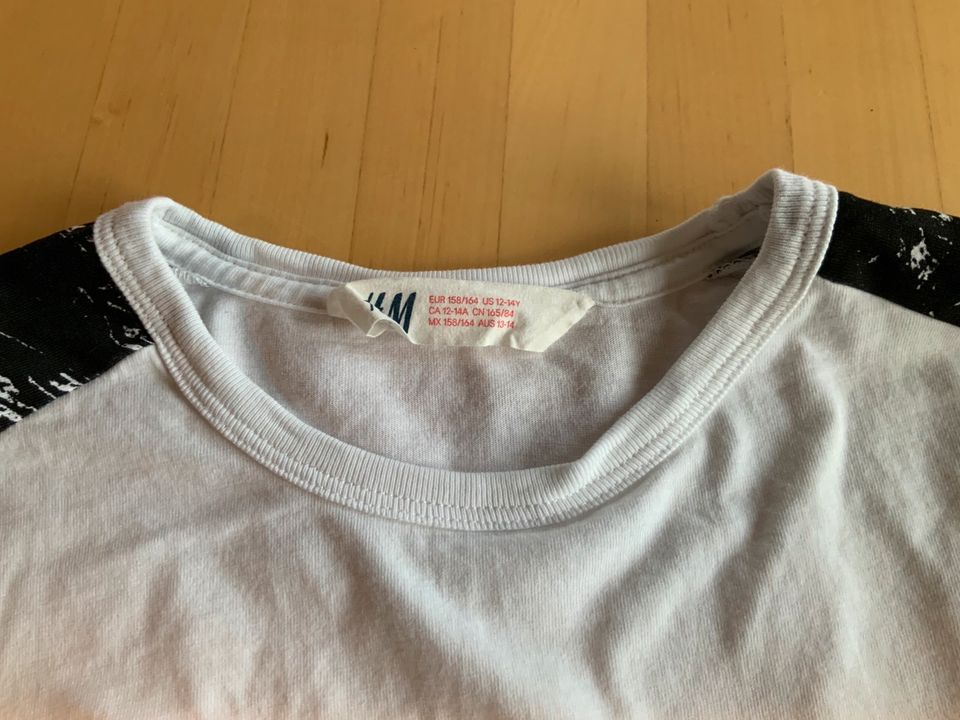 Langarmshirt, T-Shirt H&M 158/164 in Weißenohe