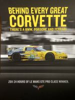 2011 Chevrolet Corvette C6 Le Mans Poster in 60 x 45 cm Hessen - Kassel Vorschau