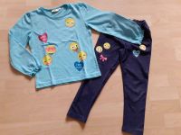 2-tlg. Set: Langarmshirt/Pulli + Leggings/Jeggings, Emoji, Smiley Rheinland-Pfalz - Wissen Vorschau