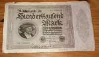 Reichsbanknote Hunderttausend Mark 1923 Nordrhein-Westfalen - Finnentrop Vorschau