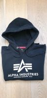 ALPHA INDUSTRIES - Herren Hoodie S dunkelblau - TOP ! Wandsbek - Hamburg Marienthal Vorschau