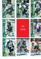 Signierte DEL Player Cards der Moskitos Essen 99/00 bis 01/02 Köln - Mülheim Vorschau