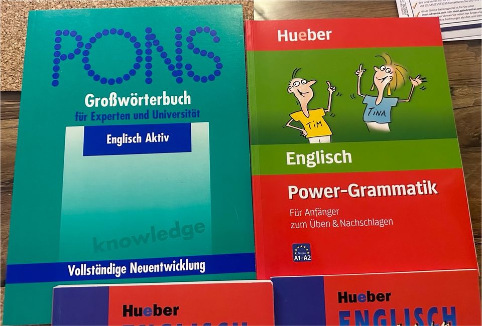 Heuber Englisch ganz leicht Power Grammatik PONS Großwörterbuch in München