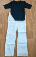 Street one Hose & Shirt 42 weiß blau Niedersachsen - Emlichheim Vorschau