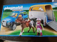 Playmobil Country 5223 PKW mit Pferdeanhänger Nordrhein-Westfalen - Recklinghausen Vorschau