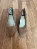 VAGABOND - High Heels Veloursleder, Gr. 38, Beige, Wie Neu Bayern - Garmisch-Partenkirchen Vorschau