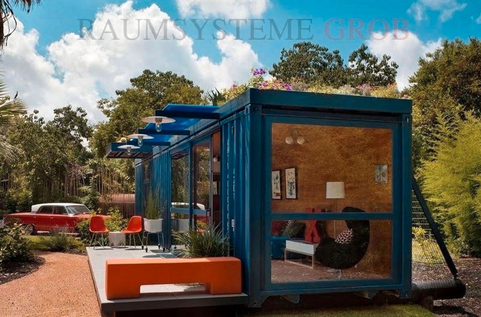 ☀️ Ihr eigenes Tiny House – Urlaubsfeeling pur! ☀️ Jetzt bestellen - Sonderangebot - nur für kurze Zeit! - Wohncontainer Gartenhaus Wohnraumlösung Containermodul Containerhaus Unterkunft Ferienhaus in Brunnen