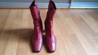 Coole Stiefeletten, Leder, rot, Gr. 39 Berlin - Reinickendorf Vorschau