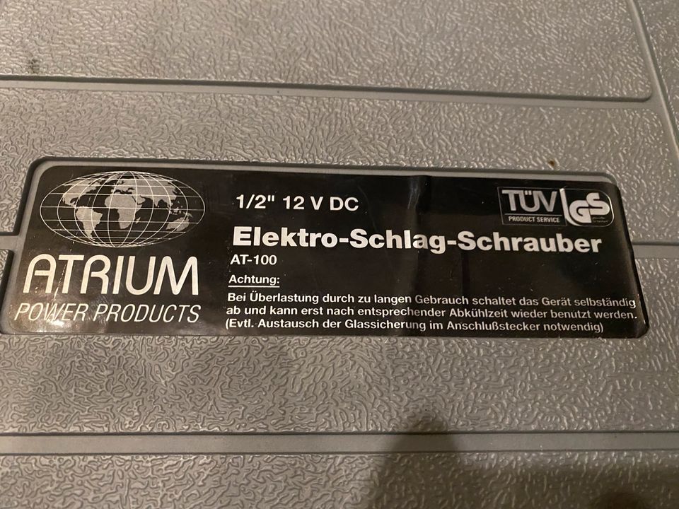 Atrium Elektro-Schlag-Schrauber AT-100 in Crailsheim