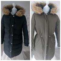Hallhuber Wintermantel Winterjacke Wende Daunen s m 38 schwarz Bielefeld - Sennestadt Vorschau